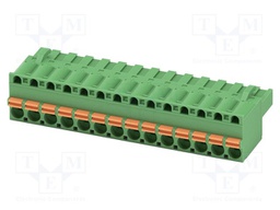 PCB connector, nominal cross section: 2.5 mm?, color: green,