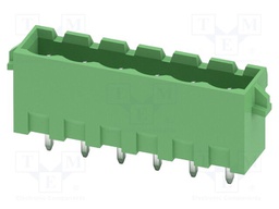 PCB headers, nominal cross section: 2.5 mm2, color: green, n