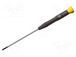 Screwdriver; slot; Size: SL 1,8mm; Blade length: 60mm