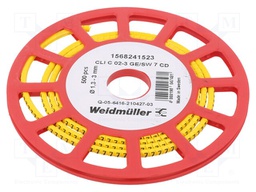 Markers for cables and wires; 1.3÷3mm; PVC; -30÷80°C; leaded