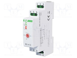 Relay: installation; bistable,impulse; NO; for DIN rail mounting