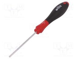 Screwdriver; Allen hex key; Size: HEX 3mm; Blade length: 75mm