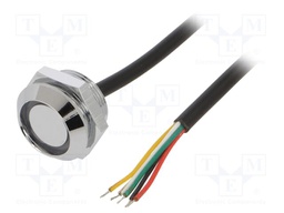 Button memory reader; red/green; 400mm; Mounting: M20