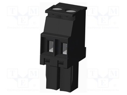 Connector: pluggable terminal block; plug; female; angled 90°