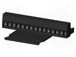 Connector: pluggable terminal block; plug; female; straight; 5mm
