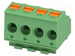 PCB connector, nominal cross section: 1.5 mm?, color: green,