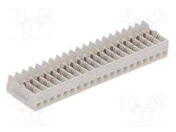 Connector: wire-board; -40÷105°C; angled; PIN: 20; IDC; female; Mini