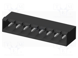 Connector: pluggable terminal block; socket; male; on PCBs