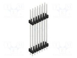 Connector: pin strips; pin header; male; PIN: 14; 2.54mm; THT; 2x7