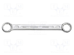Wrench; box; 13mm,15mm; tool steel; thin walled; L: 160mm