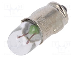 Filament lamp: bayonet; BA7S; 6VDC; 100mA; Ø: 6.6mm; L: 20mm