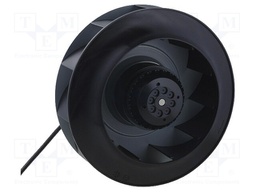Fan: AC; radial; 230VAC; Ø250x99mm; 1309m3/h; 75dBA; ball bearing