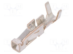 Contact; female; 28AWG÷24AWG; DF62; tinned; crimped; for cable