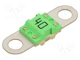 Fuse: fuse; 40A; 58VDC; medium time-lag; automotive; 41.6x12x7.8mm