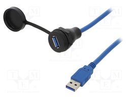 Adapter cable; USB A socket,USB A plug; 1310; USB 3.0; IP67; 0.5m