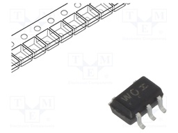 IC: digital; 3-state,buffer,non-inverting; Channels: 1; IN: 1; SMD