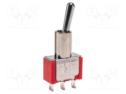Switch: toggle; Pos: 2; SPDT; ON-ON; 2A/250VAC; 5A/28VDC; -30÷85°C