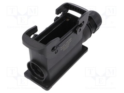 Enclosure: for rectangular connectors; Han Eco B; size 24B; M40