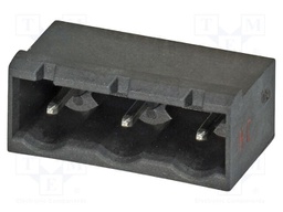 PCB headers, nominal cross section: 2.5 mm?, color: black, c