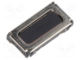 Loudspeaker; miniature; 300mW; 8Ω; 12x5.5x3mm; Sound level: 88dB