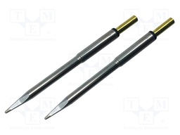 Soldering Iron Tip, Blade, 1.27 mm Width, PTC Series