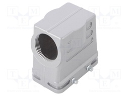 Enclosure: for HDC connectors; C146; size E10; for cable; high