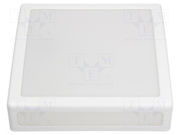 Lamp: lighting fixture; ERIS; polycarbonate; E27; IP44; Body: white