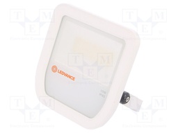 Lamp: LED flood light; 4000(typ)K; IP65; Body: white; 10W; Len: 1m