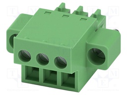 PCB connector, nominal cross section: 1.5 mm?, color: green,