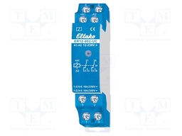 Relay: installation; NC x2 + NO x2; for DIN rail mounting; Ch: 2