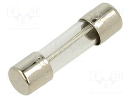 Fuse: fuse; time-lag; 1A; 250VAC; cylindrical; 5x20mm; brass; 5TT