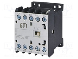 Contactor: 3-pole; NO x3; Auxiliary contacts: NC; 110VAC; 22A; CEC