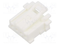 Connector: wire-board; MicroClasp; PIN: 4; Type: w/o contacts; plug