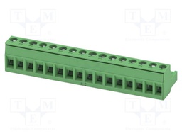 PCB connector, nominal cross section: 2.5 mm?, color: green,