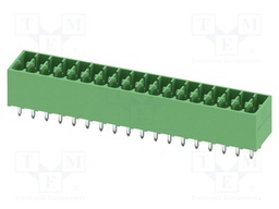 PCB headers, nominal cross section: 1.5 mm?, color: green, n