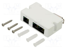 Extender; 79x52x23mm; white; Connection: RJ45; -30÷65°C