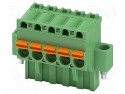 PCB connector, nominal cross section: 2.5 mm?, color: green,