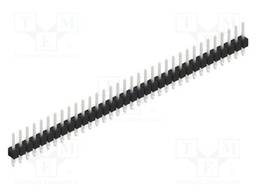 Connector: pin strips; pin header; male; PIN: 34; 2.54mm; THT; 1x34