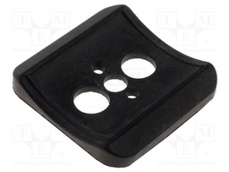 Profile gasket for Ø40-62mm; Application: GSAZ; NBR