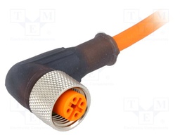 Plug; M12; PIN: 3; female; A code-DeviceNet / CANopen; 5m; cables