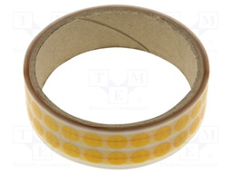 Tape: high temperature resistant; dot; reel; -70÷250°C; D: 63.5um