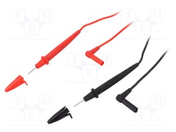 Test lead; 1.2m; 10A; red and black; 2x test lead; 1kV