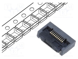 Connector: FFC/FPC; FH28K; horizontal; SMT; PIN: 10; 500mA; 50V