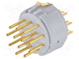 SENSOR CONN INSERT, M23, PIN, 11POS