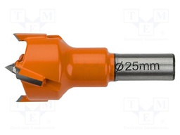 Mill; 25mm; wood,chipboard; Material: cemented carbide