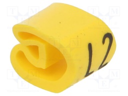 Markers; Marking: L2; 4÷10mm; PVC; yellow; -30÷60°C; leaded; PA-2