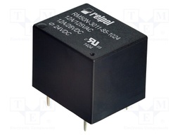 Relay: electromagnetic; SPDT; Ucoil: 24VDC; 12A/125VAC; 12A/28VDC