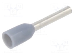 Tip: bootlace ferrule; insulated; copper; 0.14mm2; 6mm; tinned