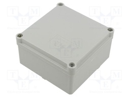 Enclosure: junction box; X: 100mm; Y: 50mm; Z: 100mm; wall mount; ABS
