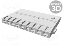 Connector: wire-board; MCP 1.5; plug; female; PIN: 9; for cable